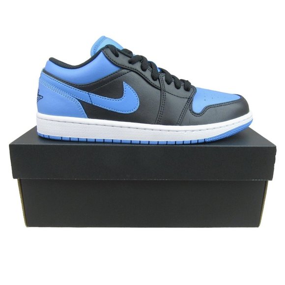 Jordan Other - Air Jordan 1 Low University Blue Black Sneakers Mens Size 10.5 NEW